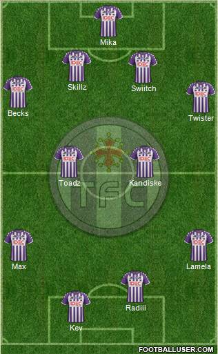 Toulouse Football Club Formation 2012