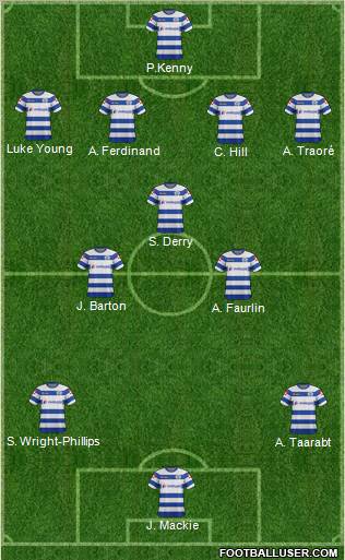 Queens Park Rangers Formation 2012