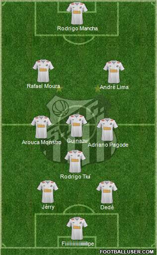 Santos FC Formation 2012