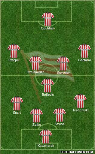 Cracovia Krakow Formation 2012