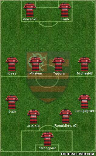 CR Flamengo Formation 2012