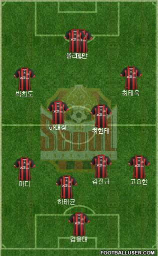 FC Seoul Formation 2012