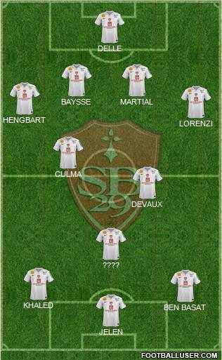 Stade Brestois 29 Formation 2012