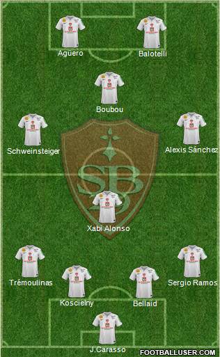 Stade Brestois 29 Formation 2012