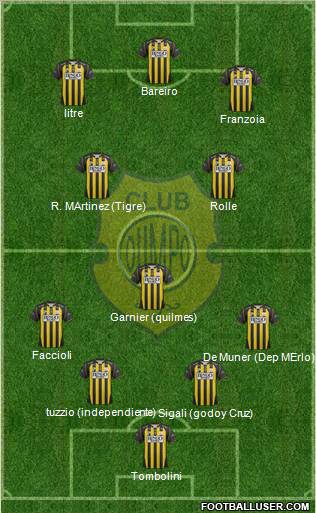 Olimpo de Bahía Blanca Formation 2012