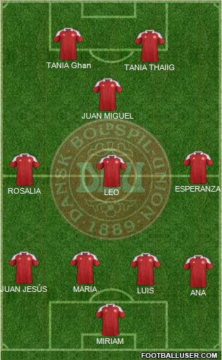 Denmark Formation 2012