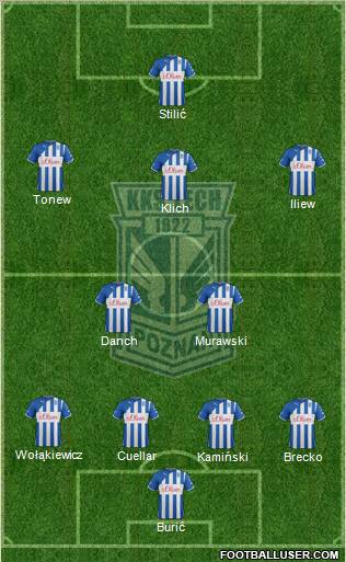 Lech Poznan Formation 2012