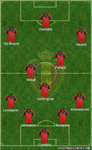 Belgium Formation 2012