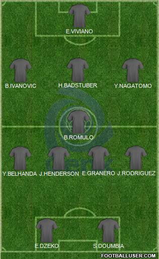 K Racing Club Genk Formation 2012