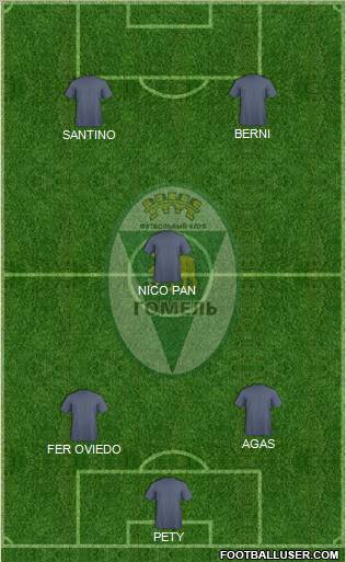 FC Gomel Formation 2012