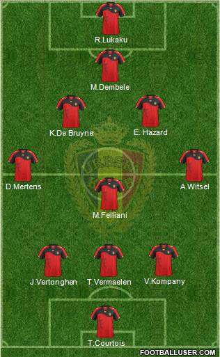 Belgium Formation 2012