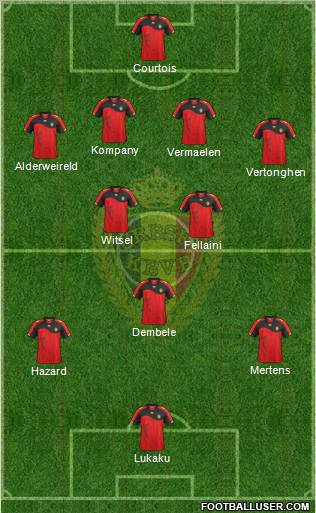 Belgium Formation 2012