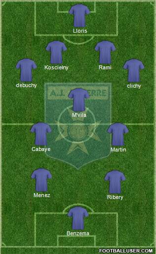 A.J. Auxerre Formation 2012