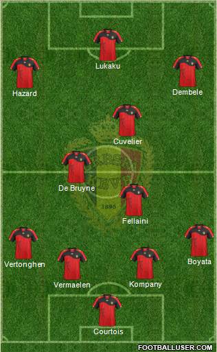 Belgium Formation 2012