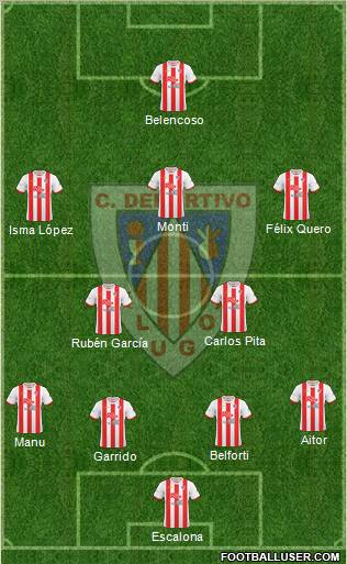 C.D. Lugo Formation 2012