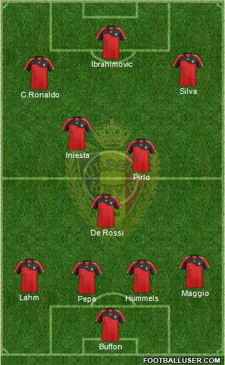 Belgium Formation 2012