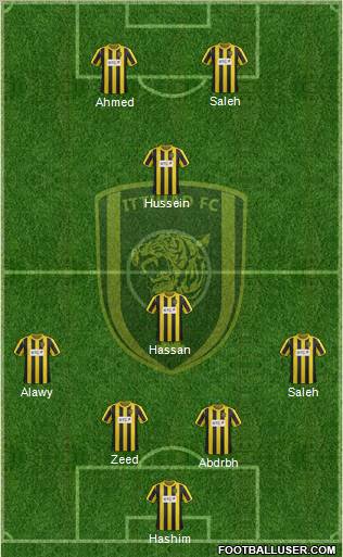 Al-Ittihad (KSA) Formation 2012