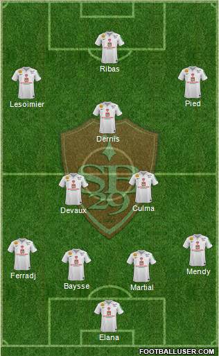 Stade Brestois 29 Formation 2012