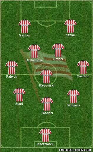 Cracovia Krakow Formation 2012