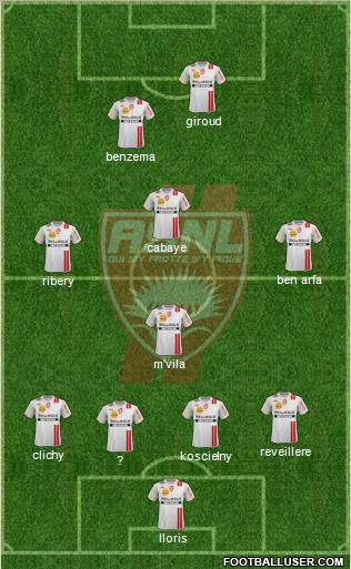 A.S. Nancy Lorraine Formation 2012