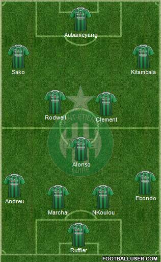 A.S. Saint-Etienne Formation 2012