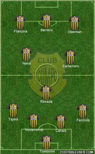 Olimpo de Bahía Blanca Formation 2012