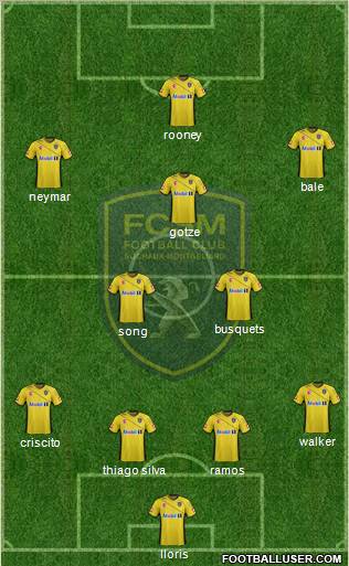 FC Sochaux-Montbéliard Formation 2012