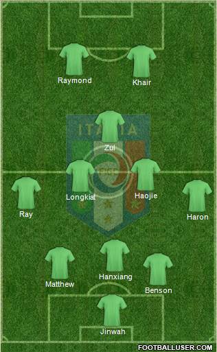 Italy Formation 2012