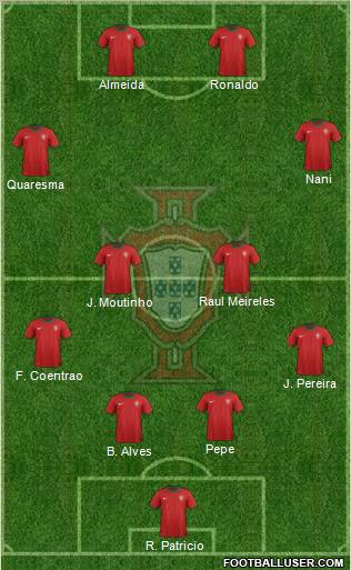 Portugal Formation 2012