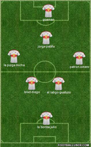 New York Red Bulls Formation 2012