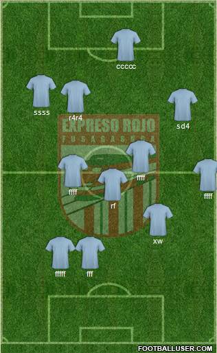 CD Expreso Rojo Formation 2012