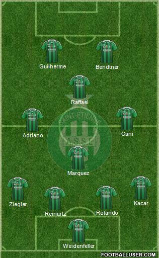 A.S. Saint-Etienne Formation 2012