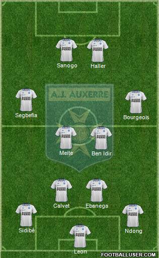 A.J. Auxerre Formation 2012