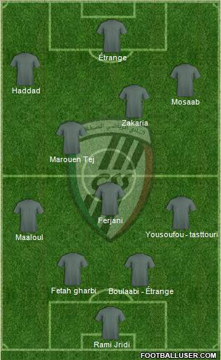 Club Sportif Sfaxien Formation 2012