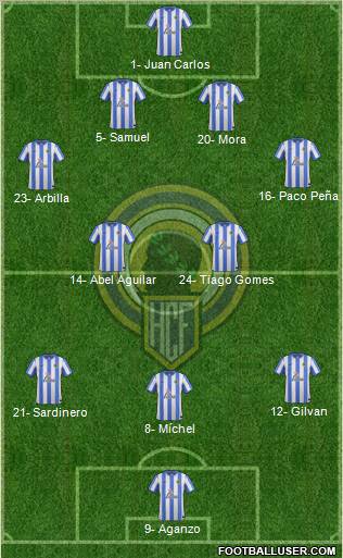 Hércules C.F., S.A.D. Formation 2012