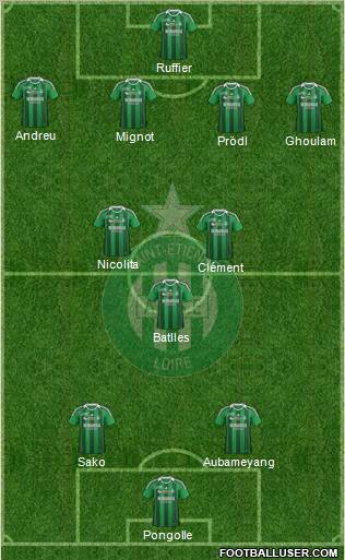 A.S. Saint-Etienne Formation 2012