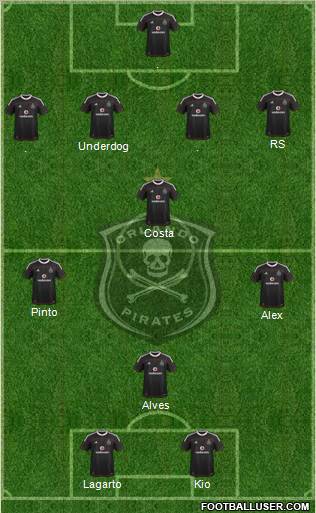 Orlando Pirates Formation 2012