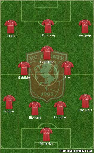 FC Twente Formation 2012