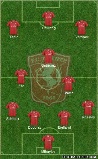 FC Twente Formation 2012