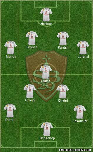 Stade Brestois 29 Formation 2012