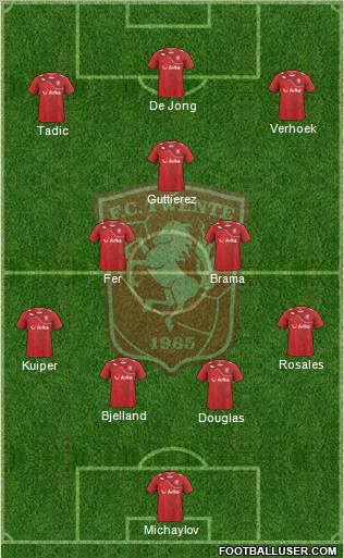 FC Twente Formation 2012