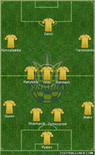 Ukraine Formation 2012