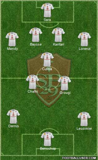 Stade Brestois 29 Formation 2012