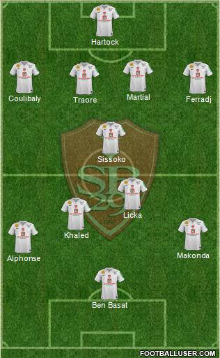 Stade Brestois 29 Formation 2012