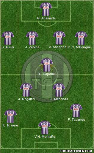 Toulouse Football Club Formation 2012