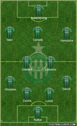 A.S. Saint-Etienne Formation 2012