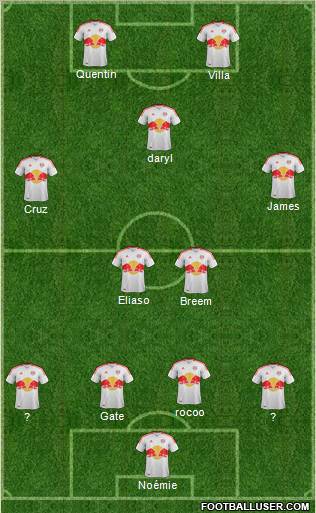 New York Red Bulls Formation 2012