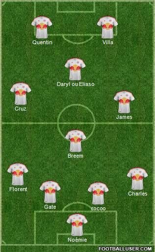 New York Red Bulls Formation 2012