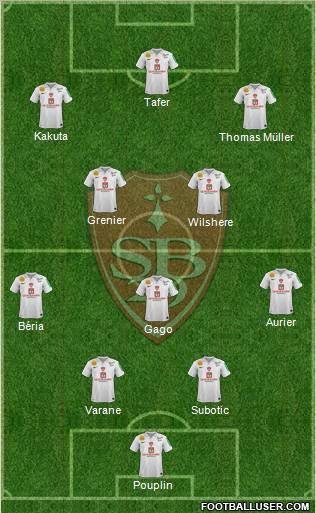 Stade Brestois 29 Formation 2012