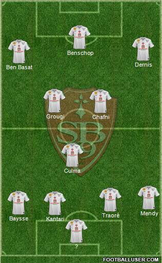 Stade Brestois 29 Formation 2012